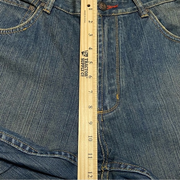 Nautica Jean Classic Dark Blue Wash Relax Five Pocket M 36x34 Cotton Brad Pocket - Picture 10 of 13